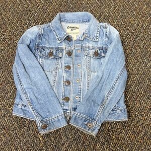 OshKosh B'gosh Light Blue Jean Jacket for Kids - Size 4/5
